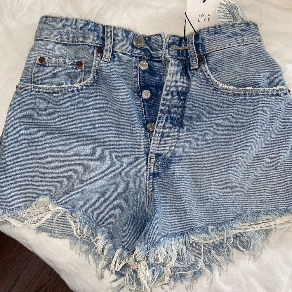 Zara jean shorts